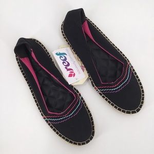 REEF Rainforest Bella Costas Slip on Flats Espadrille Shoes